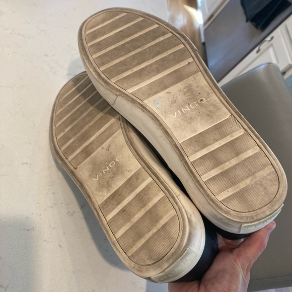 VINCE Fairfax-B Leather Soft Casual Slip On Loafers Sneakers Men’s 10.5 - Picture 6 of 10